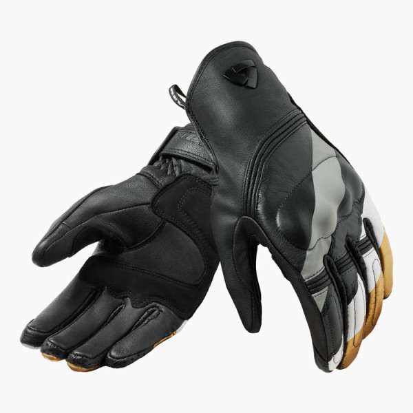 Rev'it! Revit Gloves Redhill Ladies Black-Ocher Yellow